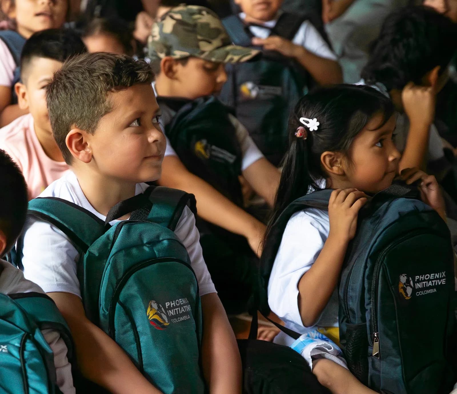 A classroom beyond walls