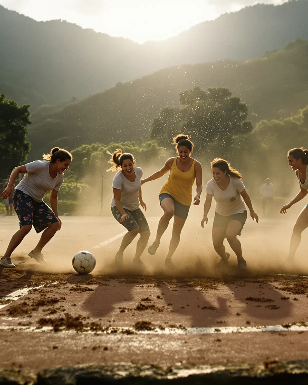 Women's sport, well-being pillar