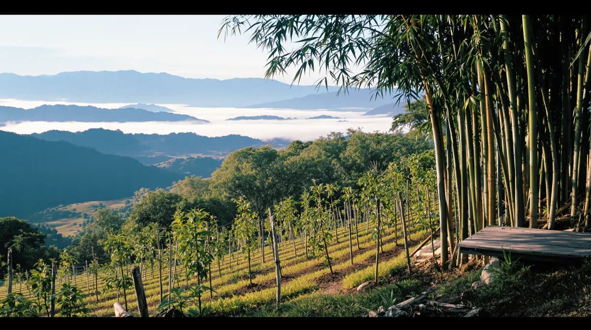 The estate above the valley