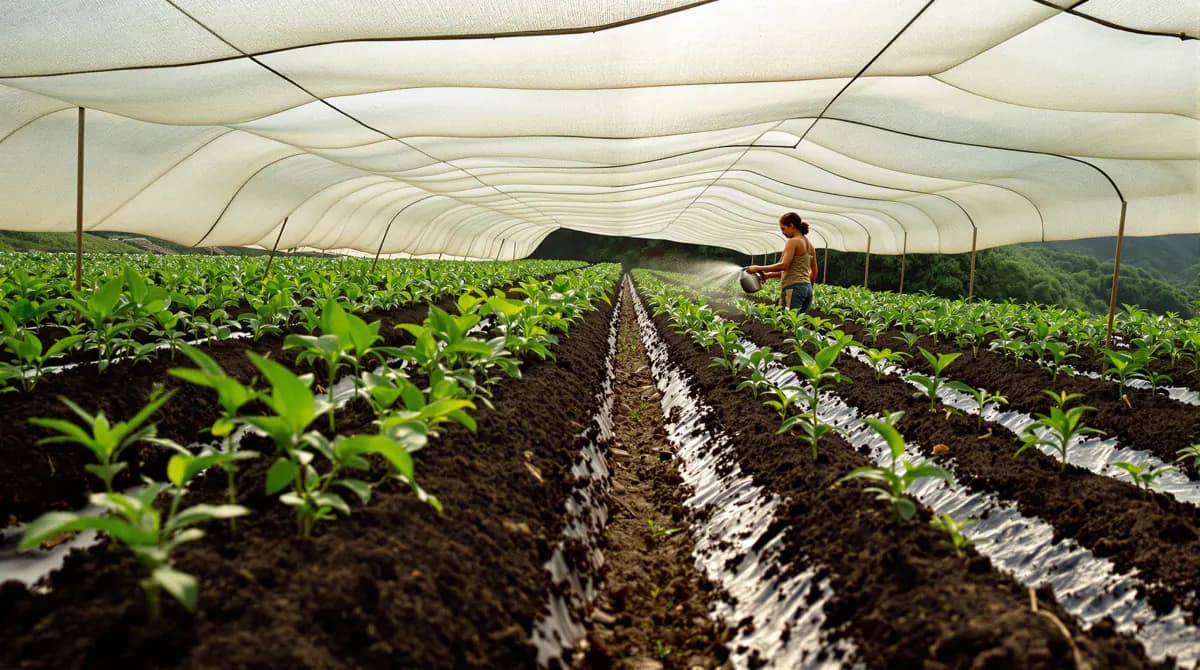 The Nursery's First Year: From Bare Beds to Living Stock